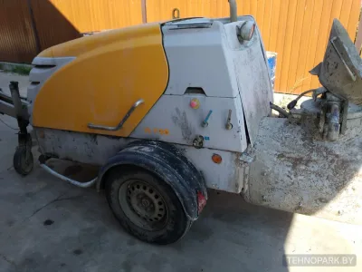 Аренда укомплектованного растворонасоса Putzmeister 740D с оператором