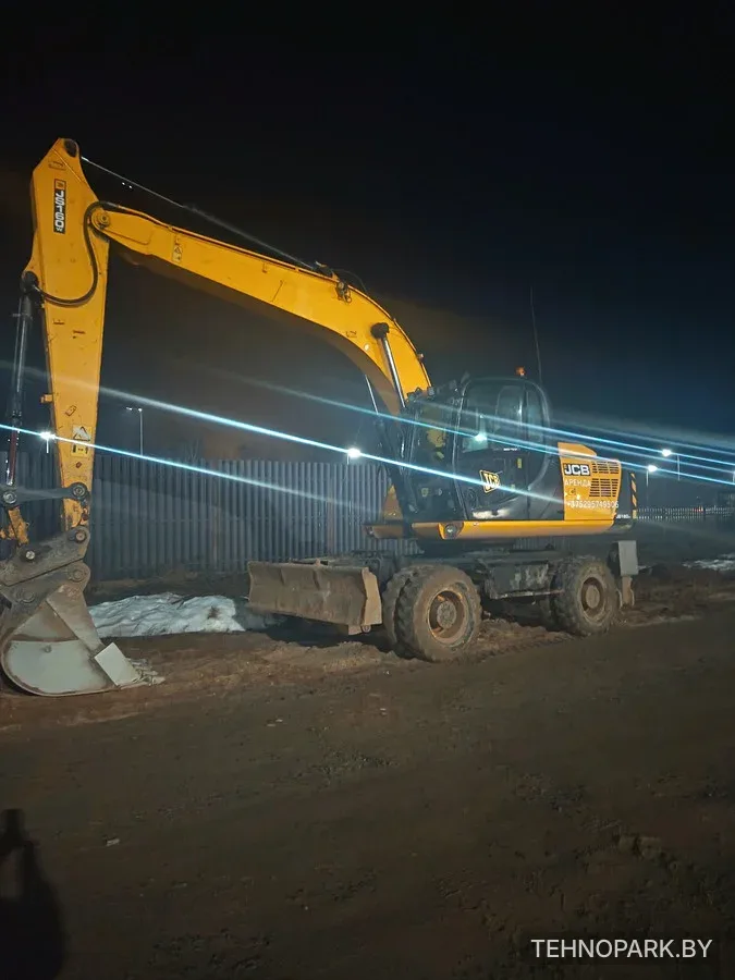 Аренда колесных и гусеничных экскаваторов (JCB, Doosan, Hyundai) 24/7