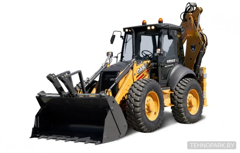 Аренда экскаватора-погрузчика Case 695Sr с гидромолотом Indeco HP700
