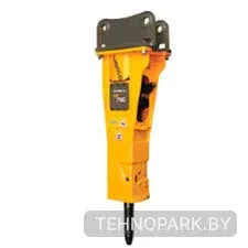 Аренда экскаватора-погрузчика Case 695Sr с гидромолотом Indeco HP700