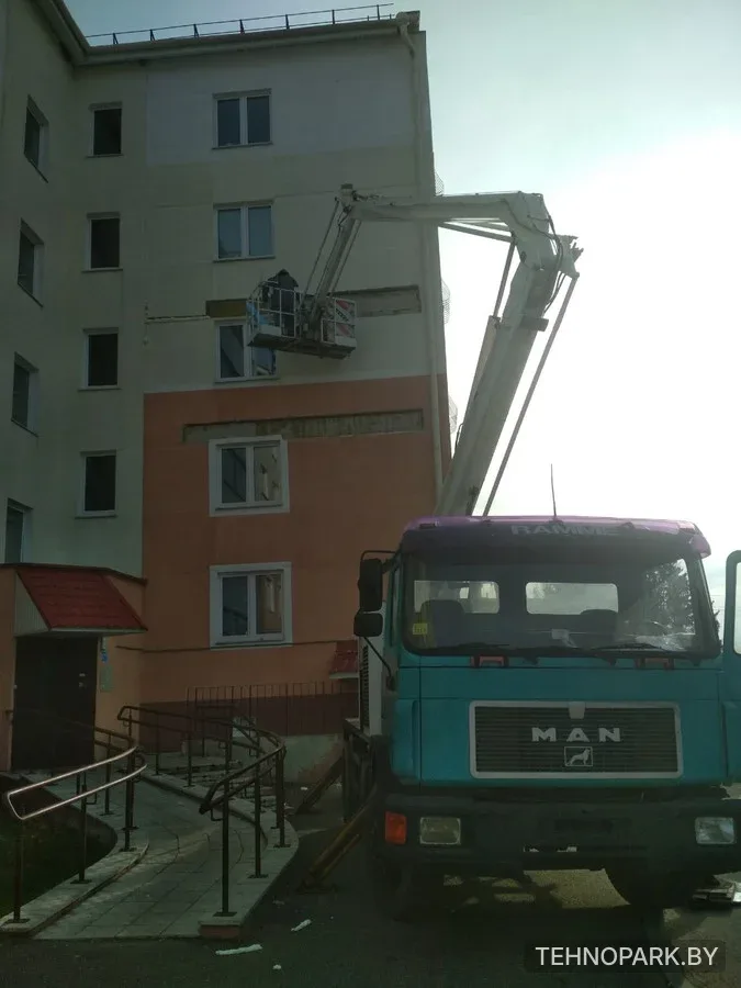 Аренда коленчатой автовышки 18 метров в Минске | Авиртех