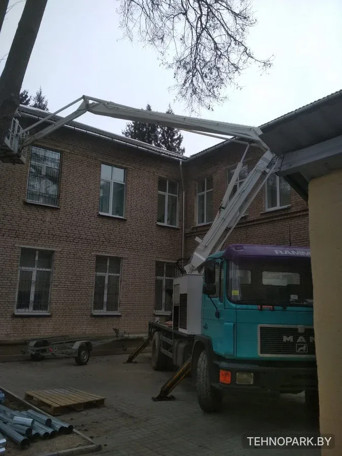 Аренда коленчатой автовышки 18 метров в Минске | Авиртех