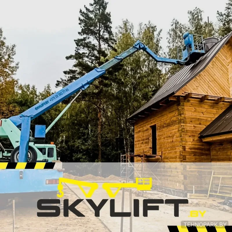 Аренда автовышки 22 м с поворотной люлькой | Skylift