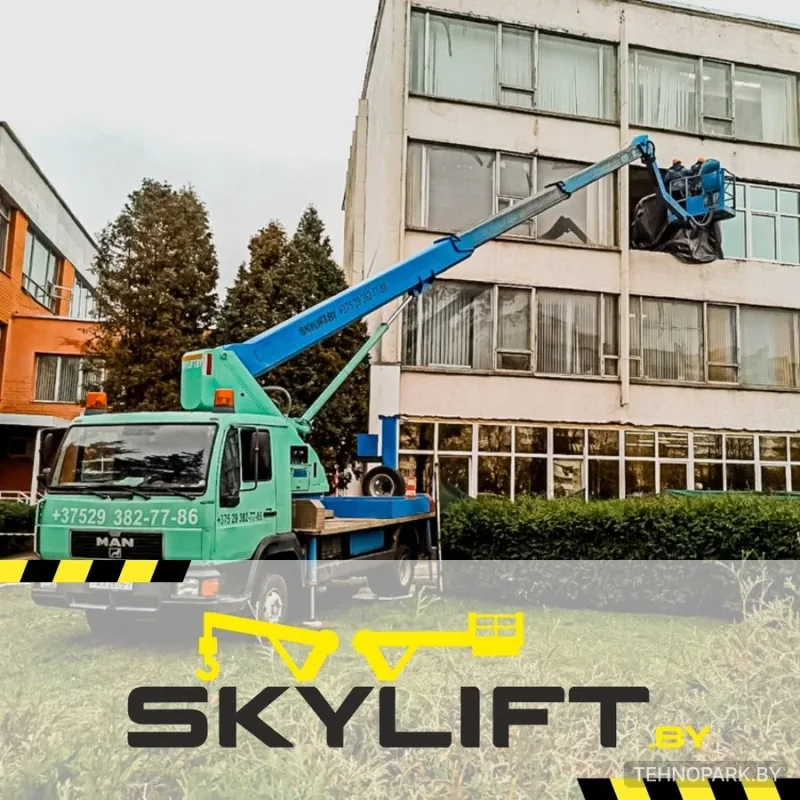 Аренда автовышки 22 м с поворотной люлькой | Skylift
