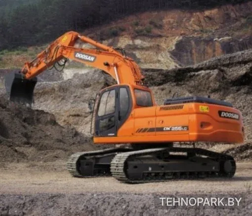 Аренда экскаватора Doosan DX255LC: гидромолот, гидроножницы, дробильный ковш