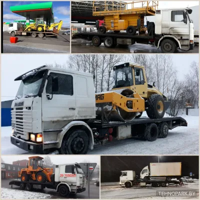 Аренда грузового эвакуатора 15 тонн с лебедкой (площадка 8 х 2.55 м)