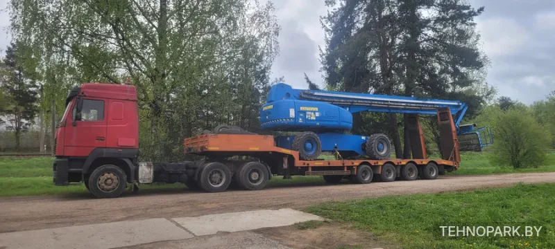 Транспортировка строительной техники низкорамными тралами от 2 до 50 тонн