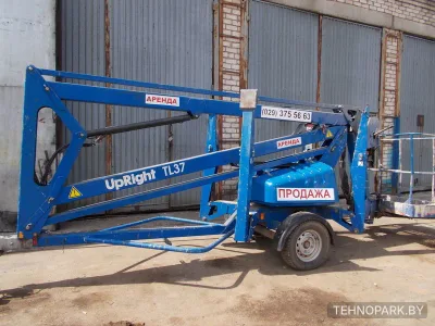 Аренда легкого прицепного подъемника Upright TL-37 (13.2 м) под шарик