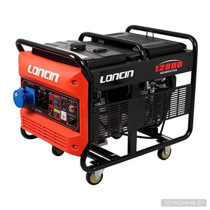 Аренда мощного трехфазного генератора Loncin 380V (10 кВт)