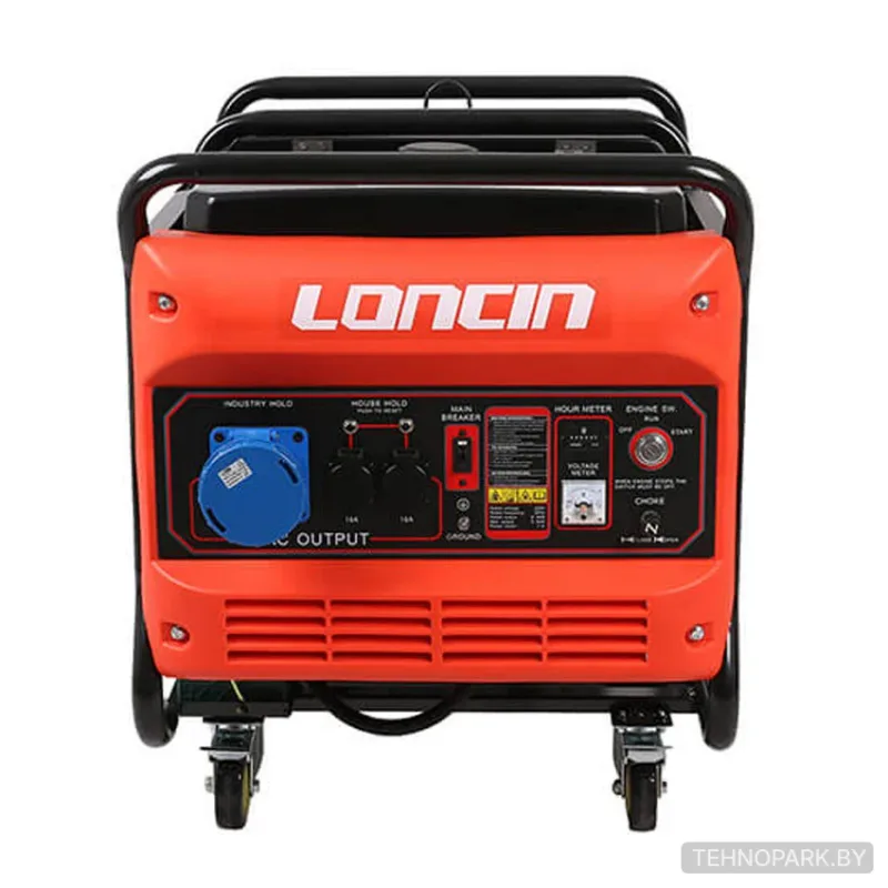 Аренда мощного трехфазного генератора Loncin 380V (10 кВт)