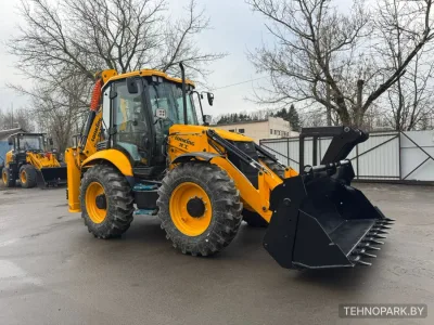 Аренда JCB 4CX, фронтального погрузчика Амкодор 332 и самосвала МАЗ