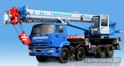 Аренда автокрана 25 - 32 тонны (стрела 31м + гусек 40м)
