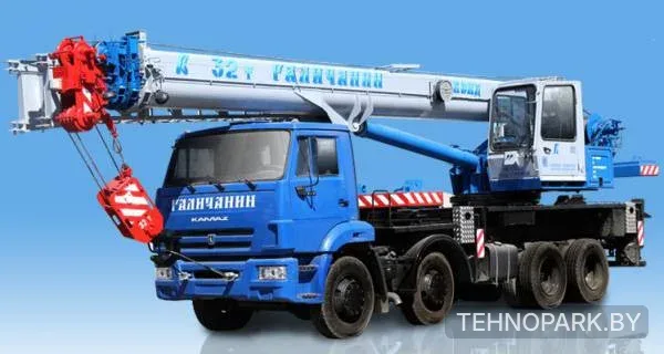 Аренда автокрана 25 - 32 тонны (стрела 31м + гусек 40м)