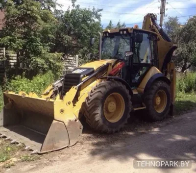 Аренда экскаватора-погрузчика Caterpillar 444 напрямую от собственника
