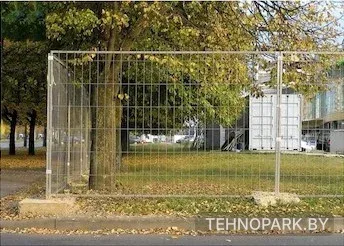 Аренда инвентарных строительных ограждений в Минске и областях с НДС