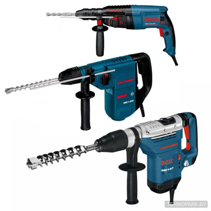 Аренда перфораторов Bosch GBH 2-26, GBH 4DFE и GBH 5-40 (SDS-max)