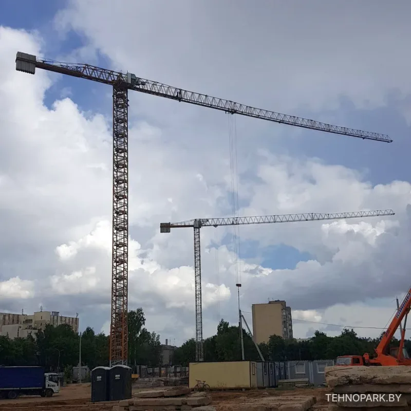 Аренда башенного крана 10 т Soima SGT7018TL | Высота до 81 м