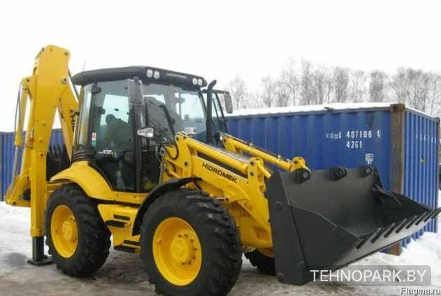 Услуги экскаватора-погрузчика Hidromek HMK 102S с экипажем