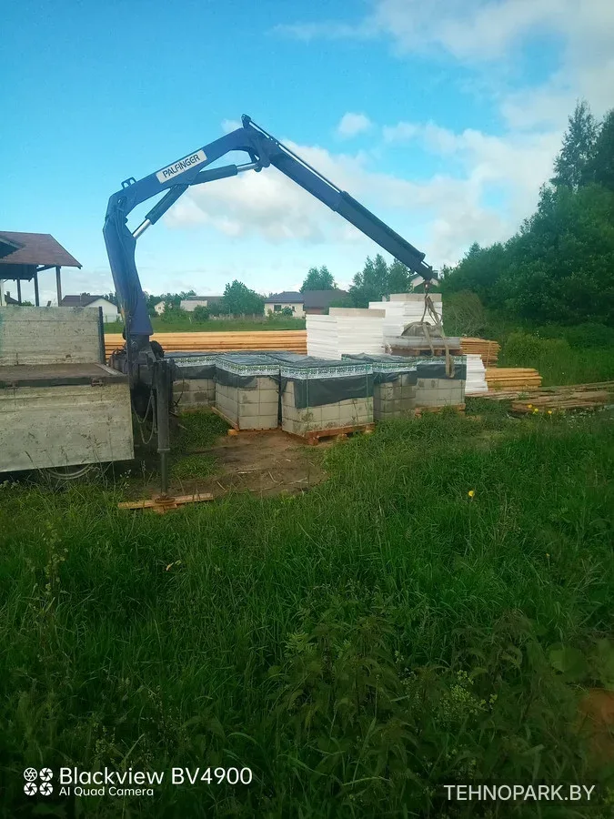 Аренда маневренного гидроманипулятора до 8 тонн без выходных по РБ