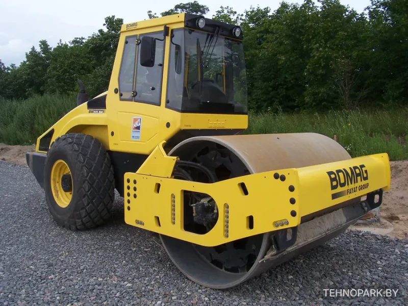 Аренда виброкатков грунтовых Bomag BW (парк из 7 единиц, 8-19 тонн) + Плотномер