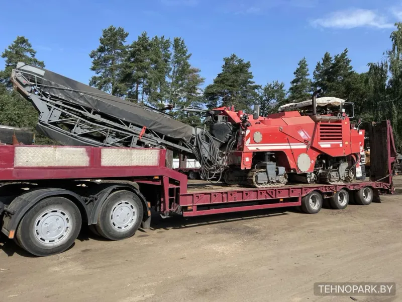 Аренда дорожных фрез Wirtgen: гусеничная 1000F с конвейером и колесная 1000L
