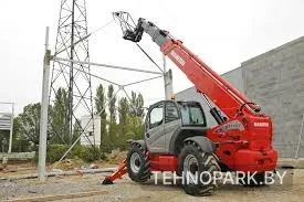 Аренда телескопического погрузчика Manitou 1740 (17 м, 4 т) по всей РБ