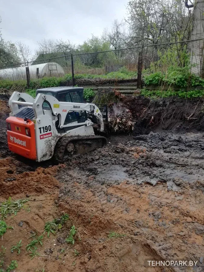 В аренду Bobcat T 190 гусеничный мини-погрузчик, 2008 г.в., высокопроизводительная техника