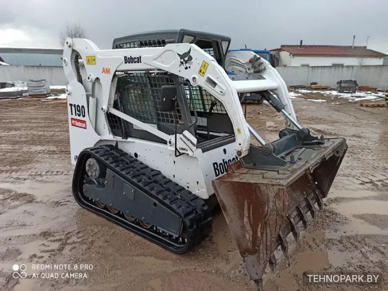 В аренду Bobcat T 190 гусеничный мини-погрузчик, 2008 г.в., высокопроизводительная техника
