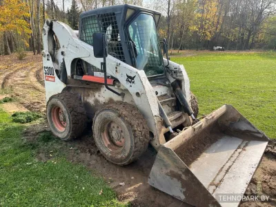 Аренда мини-погрузчика Bobcat S300 с оператором | МаркСтрой