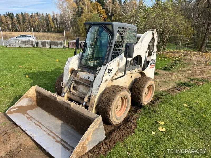 Аренда мини-погрузчика Bobcat S300 с оператором | МаркСтрой