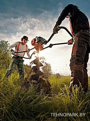 Аренда профессионального двухтактного бензобура Stihl BT 360