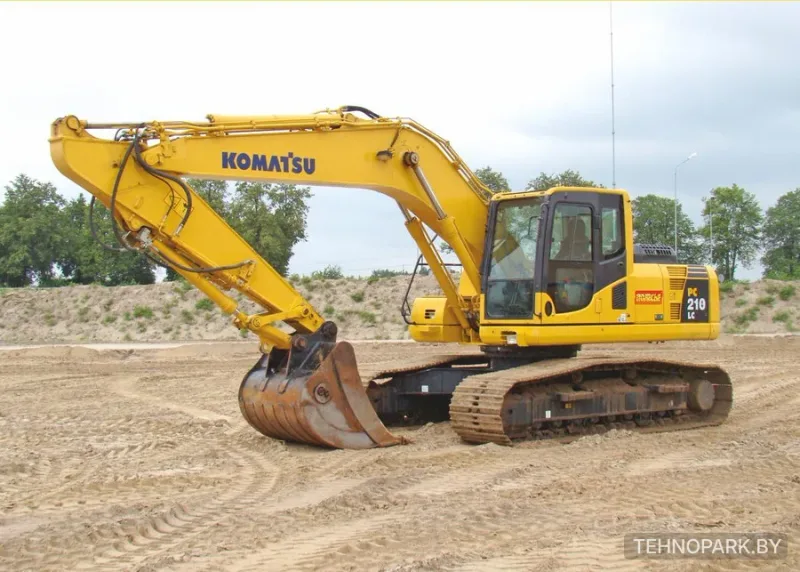 Аренда гусеничного экскаватора KOMATSU PC 210 LC-8 с экипажем