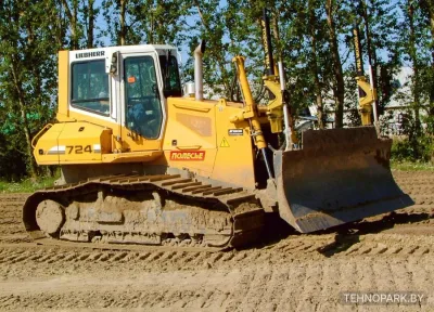 Аренда высокоточного планировочного бульдозера Liebherr PR 724 Litronic