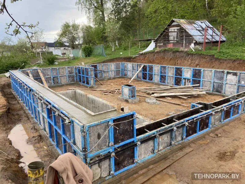 Аренда универсальной модульной опалубки (щиты 120х60 см, 19 кг)