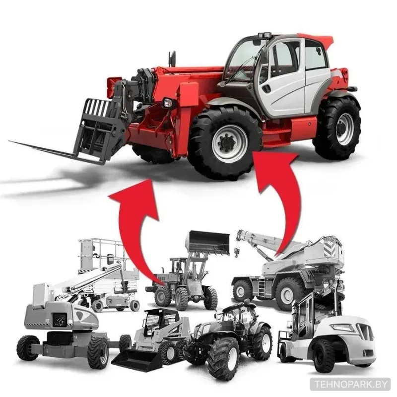 Аренда телескопических погрузчиков Manitou, JCB, CAT, Bobcat от 6 до 26 м