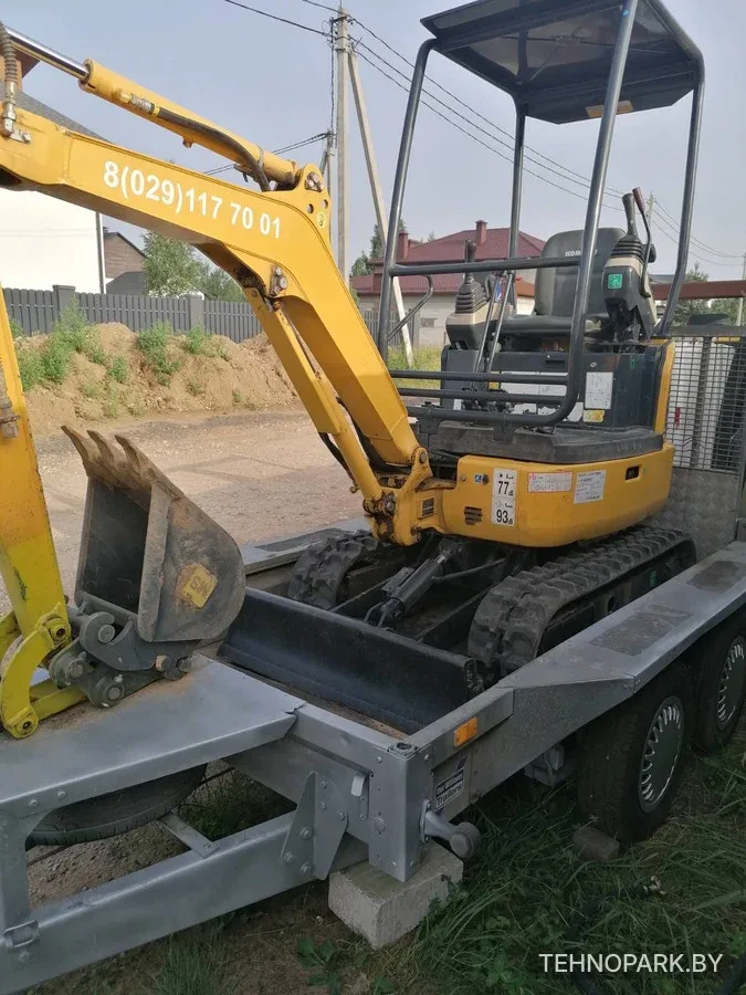 Услуги мини-экскаватора Komatsu по всей Беларуси 24/7