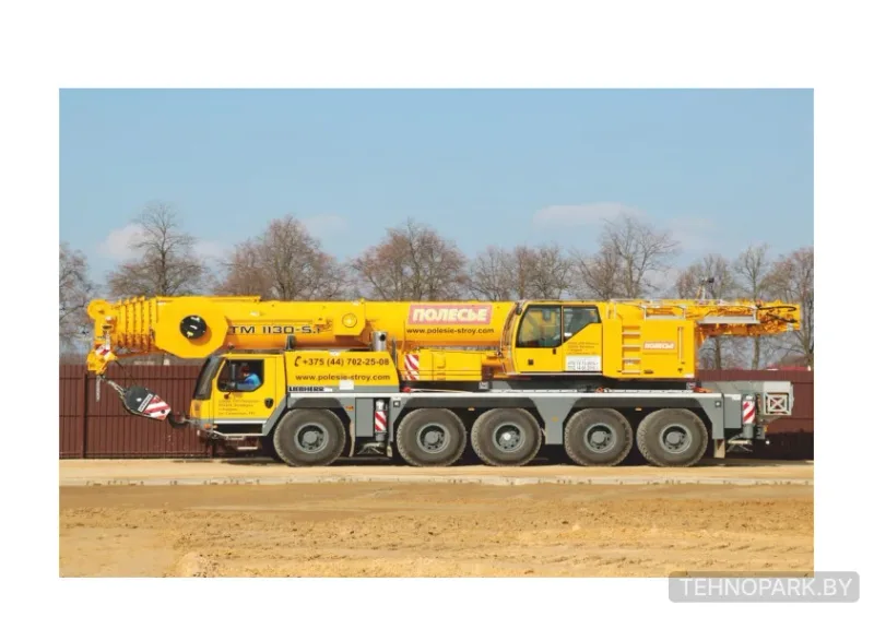 Аренда немецкого автокрана 130 тонн Liebherr LTM 1130-5.1