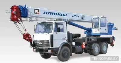 Аренда автокрана Клинцы 25 тонн / 24 метра — Минск