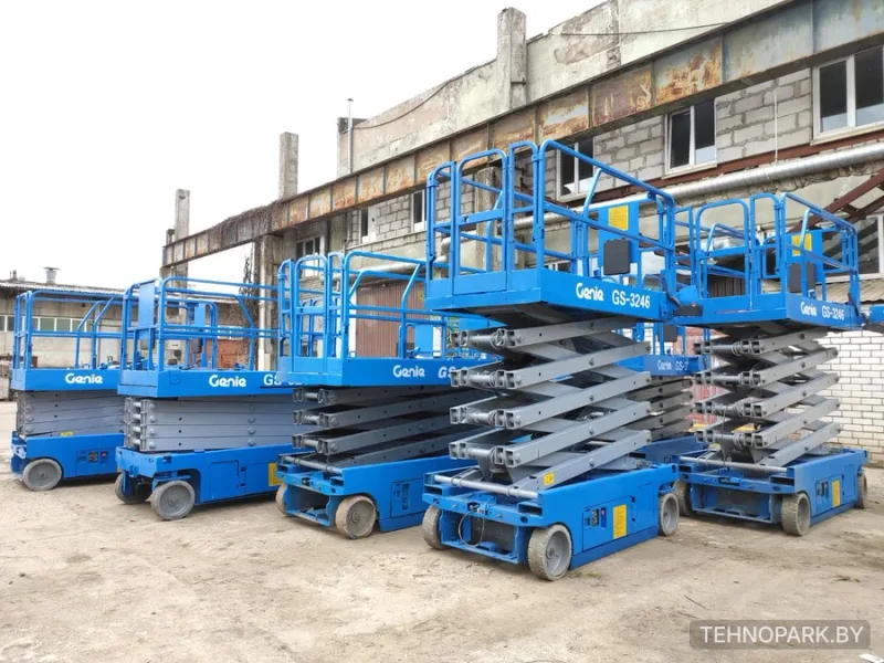 Аренда ножничного электроподъемника Genie GS-3246 (12 м, 318 кг)