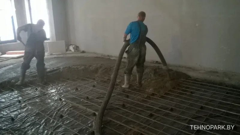 Аренда прицепного мини-бетононасоса Putzmeister