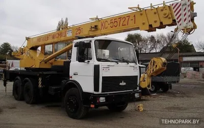 Аренда автокрана Машека 25 тонн / 28 метров — Лимузин-Сервис