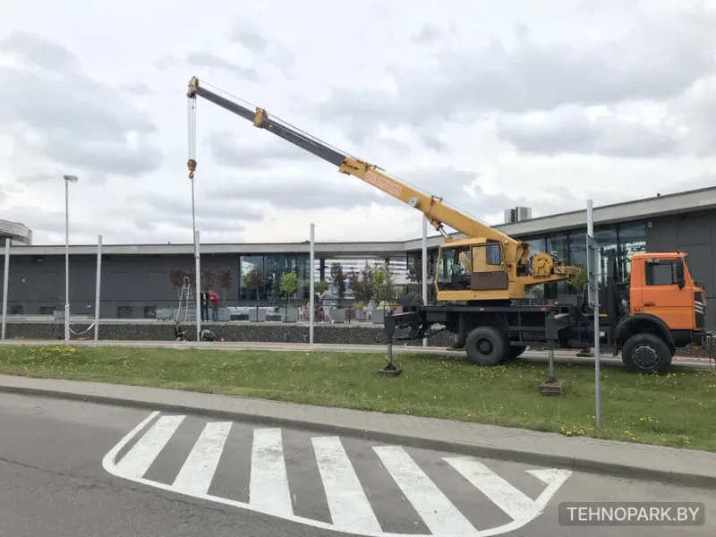 Аренда автокрана МАЗ 16 тонн