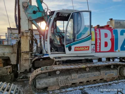 Аренда гусеничной буровой установки Casagrande B125 XP с бетононасосом