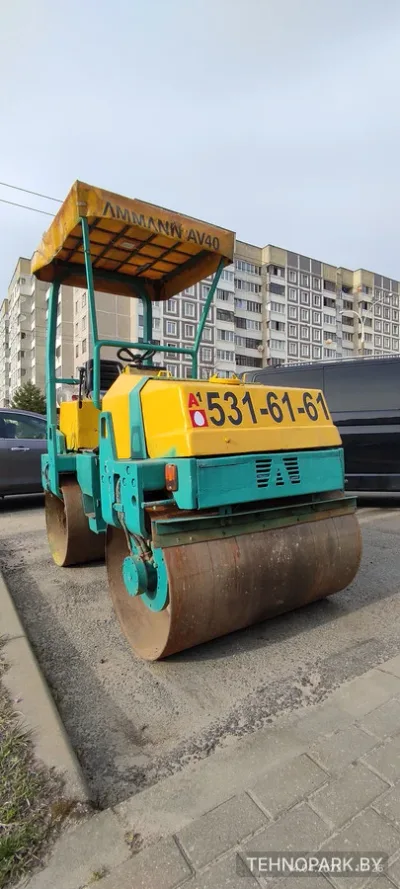Аренда маневренного виброкатка Ammann 3 т с оператором и доставкой