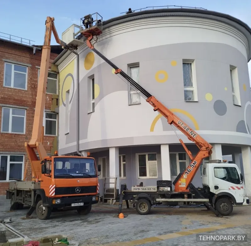 Аренда автовышек от 8 до 25 метров с гуськом от собственника