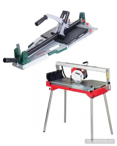 Прокат плиткорезов: FUBAG Masterline (660 мм) и Bosch PTC 640