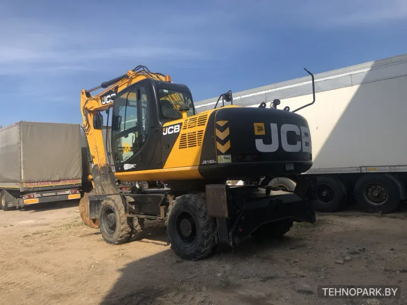 Аренда колесного экскаватора JCB 160W от собственника | Круглосуточно