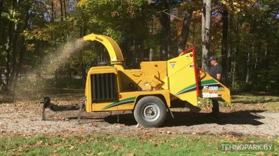 Аренда измельчителя веток Vermeer BC 1000 XL — прокат мощной дробилки