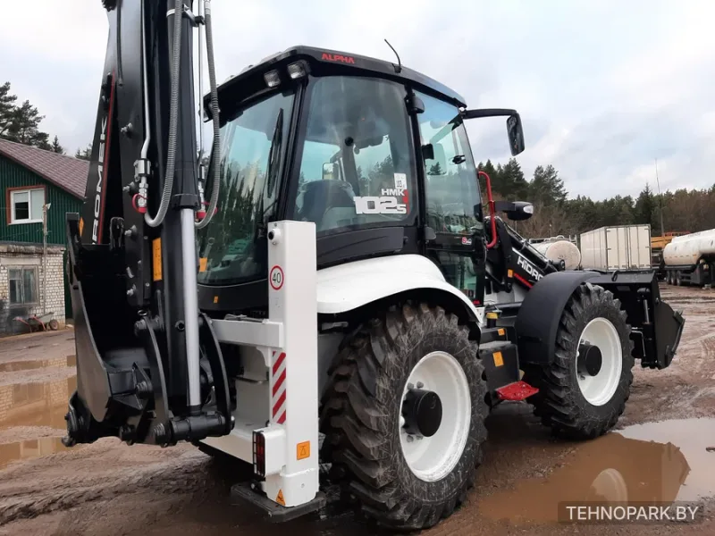 Аренда экскаватора-погрузчика Hidromek 102S Alfa с ямобуром