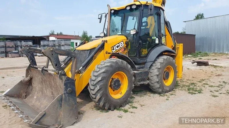 Аренда экскаватора-погрузчика JCB 3CX с челюстным ковшом «6 в 1» (100 руб/час)